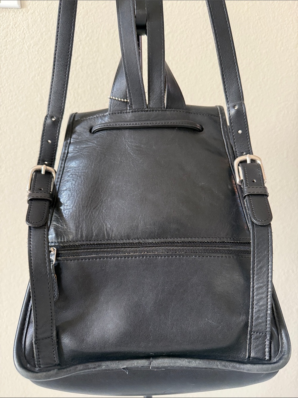 Vintage Coach Daypack Black Backpack - Picture 3 of 11